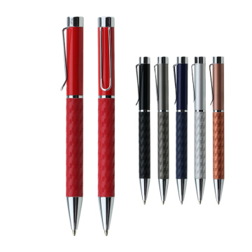 Lead manufacturing Hot popular Multi colored metal ballpoint pen for gift